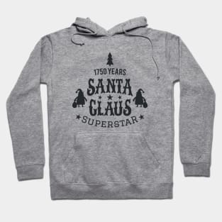 Santa Claus Superstar - Santa Claus College Style - Funny Christmas illustration Hoodie